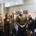 Governor Peter Shumlin with Hunger Free Vermont and Vermont Foodbank Staff