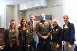 Governor Peter Shumlin with Hunger Free Vermont and Vermont Foodbank Staff
