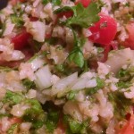 Meatless Monday Herbs and Tabouleh