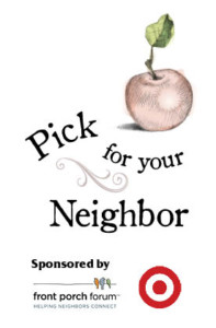 Target and Front Porch Forum Sponsor Pick For Your Neighbor