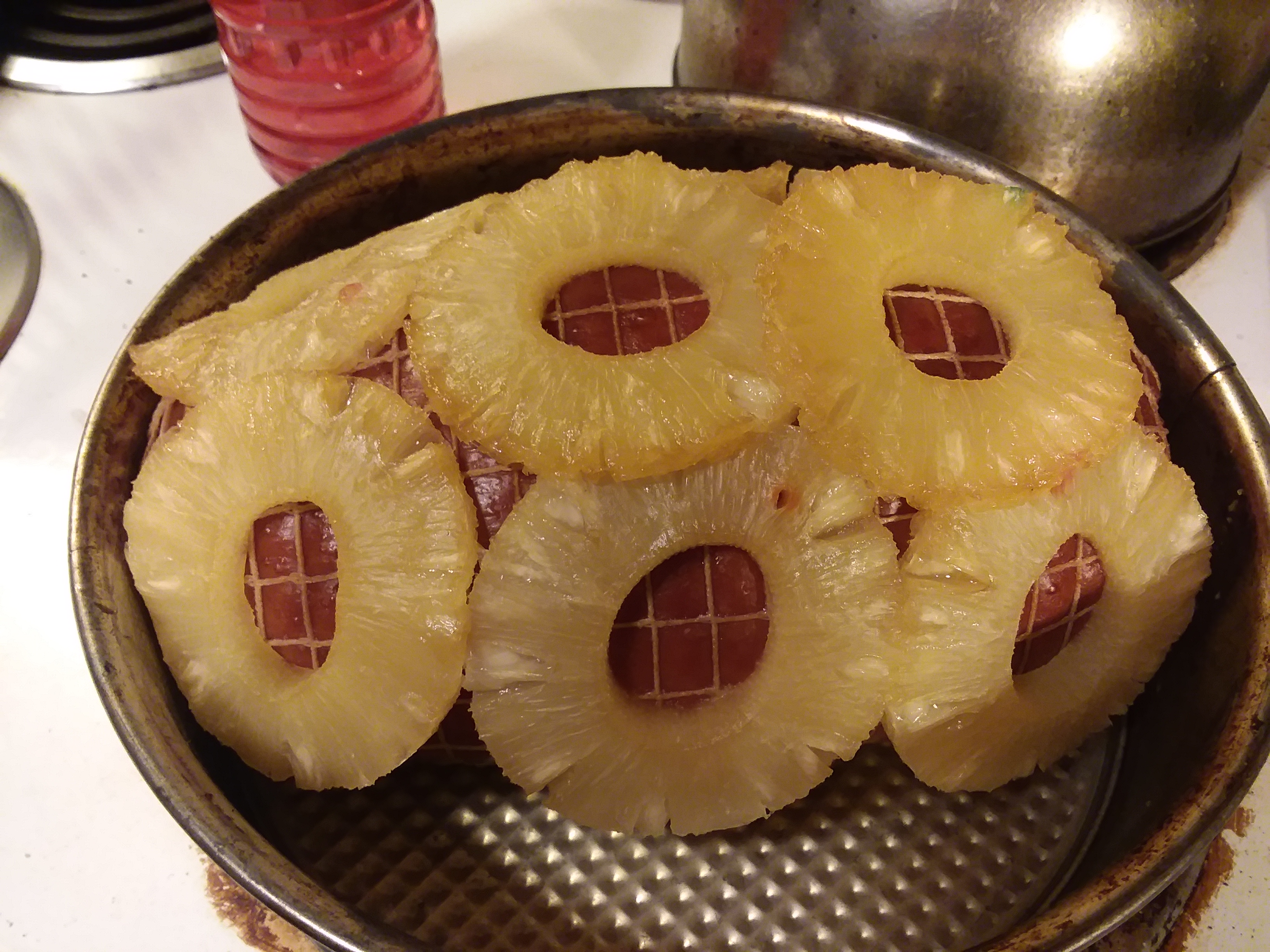 honey maple glazed ham