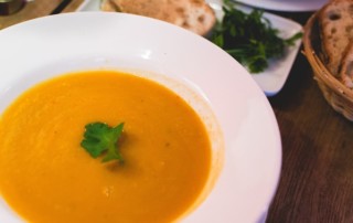Photo of carrot soup