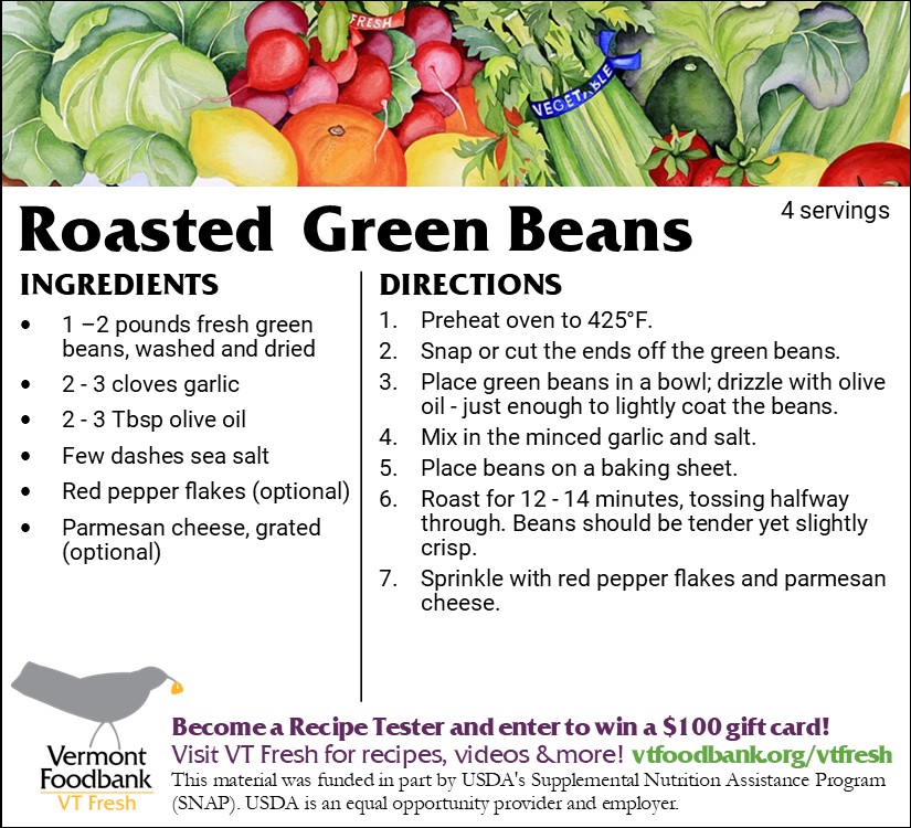 Photo of recipe for Roasted Green Beans