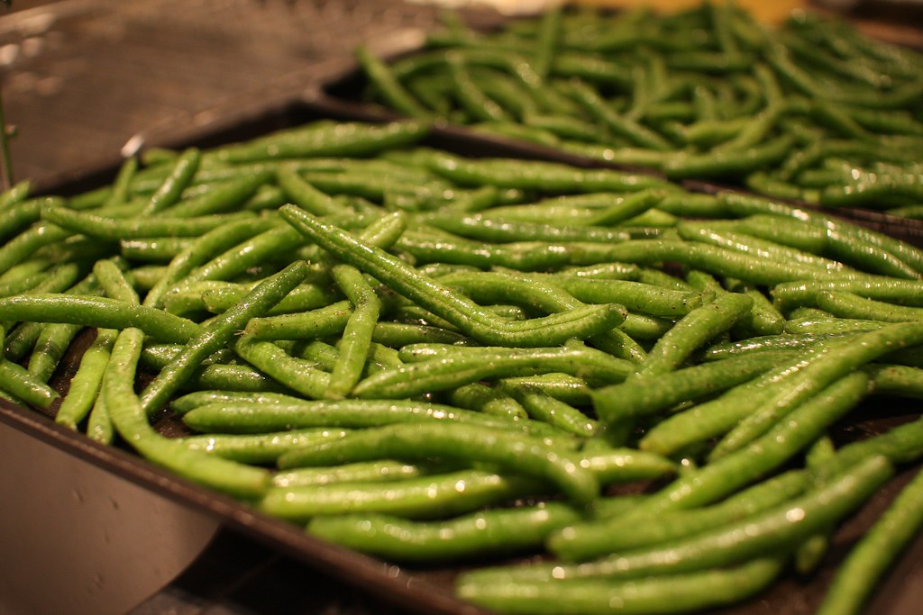 Photo of roasted Green Beans