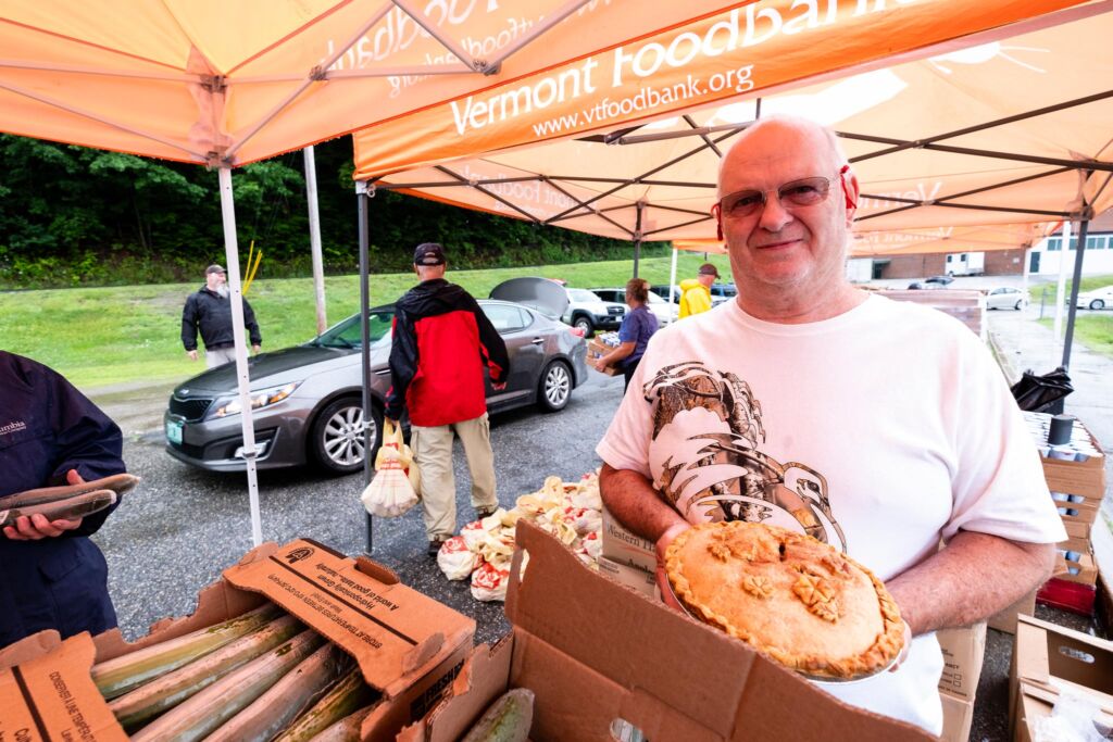 Pie Guy is a regular at the Springfield VVG and he always brings a treat for the volunteers to show his gratitude.