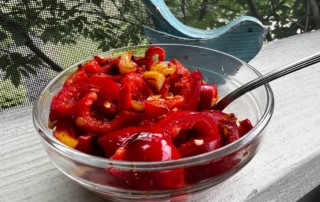 Photo of Sauteed Cherry Bomb Peppers and Garlic