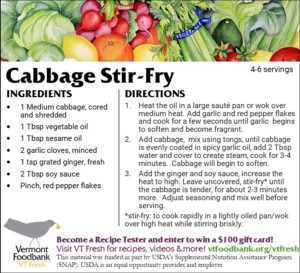 Photo of Recipe of Cabbage Stir-Fry