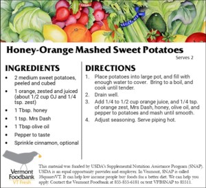 Photo of Recipe of Honey-Orange Mashed Sweet Potatoes