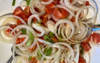 Photo of Onion, Tomato & Scallion Salad