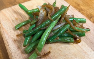 Photo of Asian Inspired Sauteed Green Beans and Onions