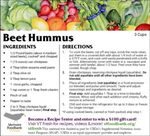 Photo of recipe of Beet Hummus