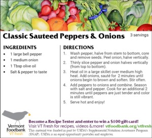 Photo of Recipe for Classic Sauteed Peppers and Onions