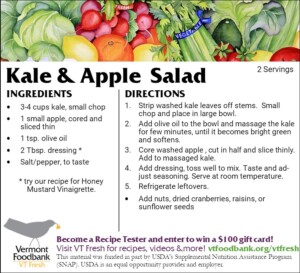 Photo of Recipe for Kale & Apple Salad