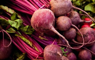 Photo of Fresh Beets with Greens