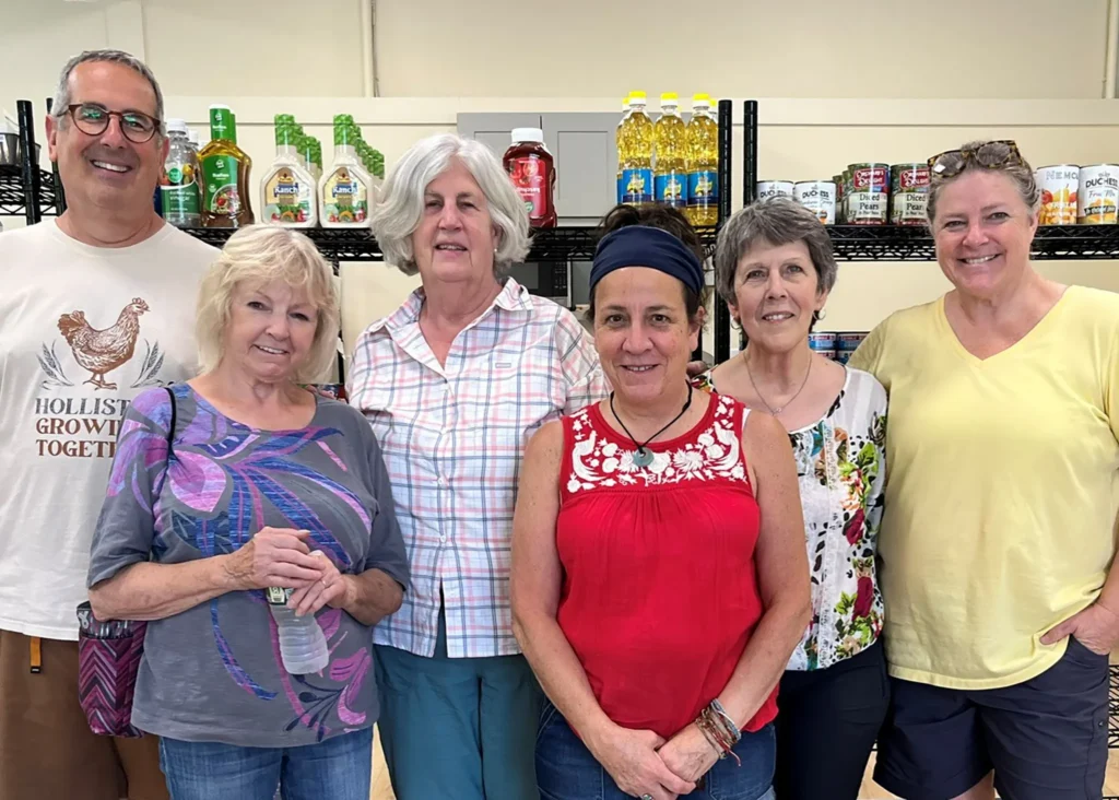 Volunteers and staff at the Woodstock Food Shelf are reimagining their space to build capacity.